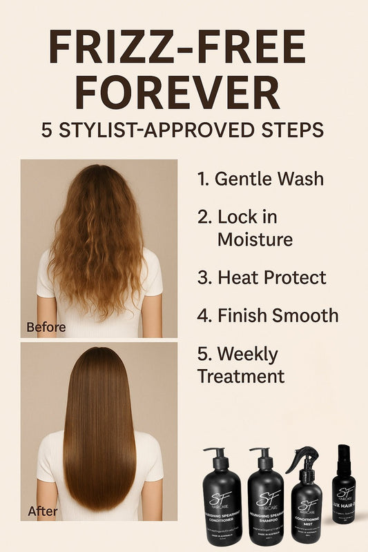 Frizz-Free Forever: The Hairstylist’s Guide to Smooth, Sleek Hair - SFHaircare