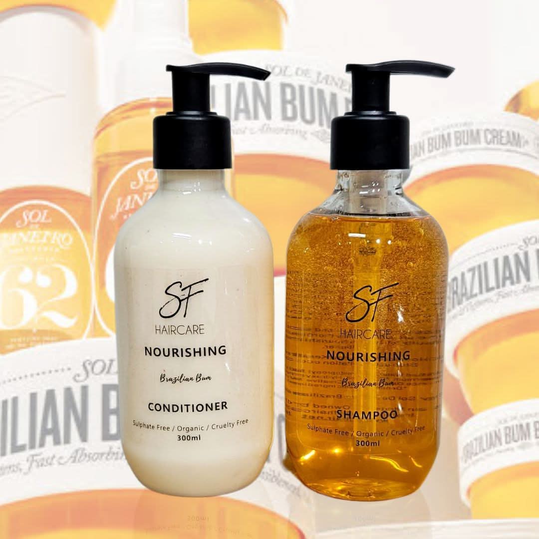 *Brazilian Bum Nourishing Shampoo & Conditioner Set 300ml ***LIMITED EDITION 5th RESTOCK