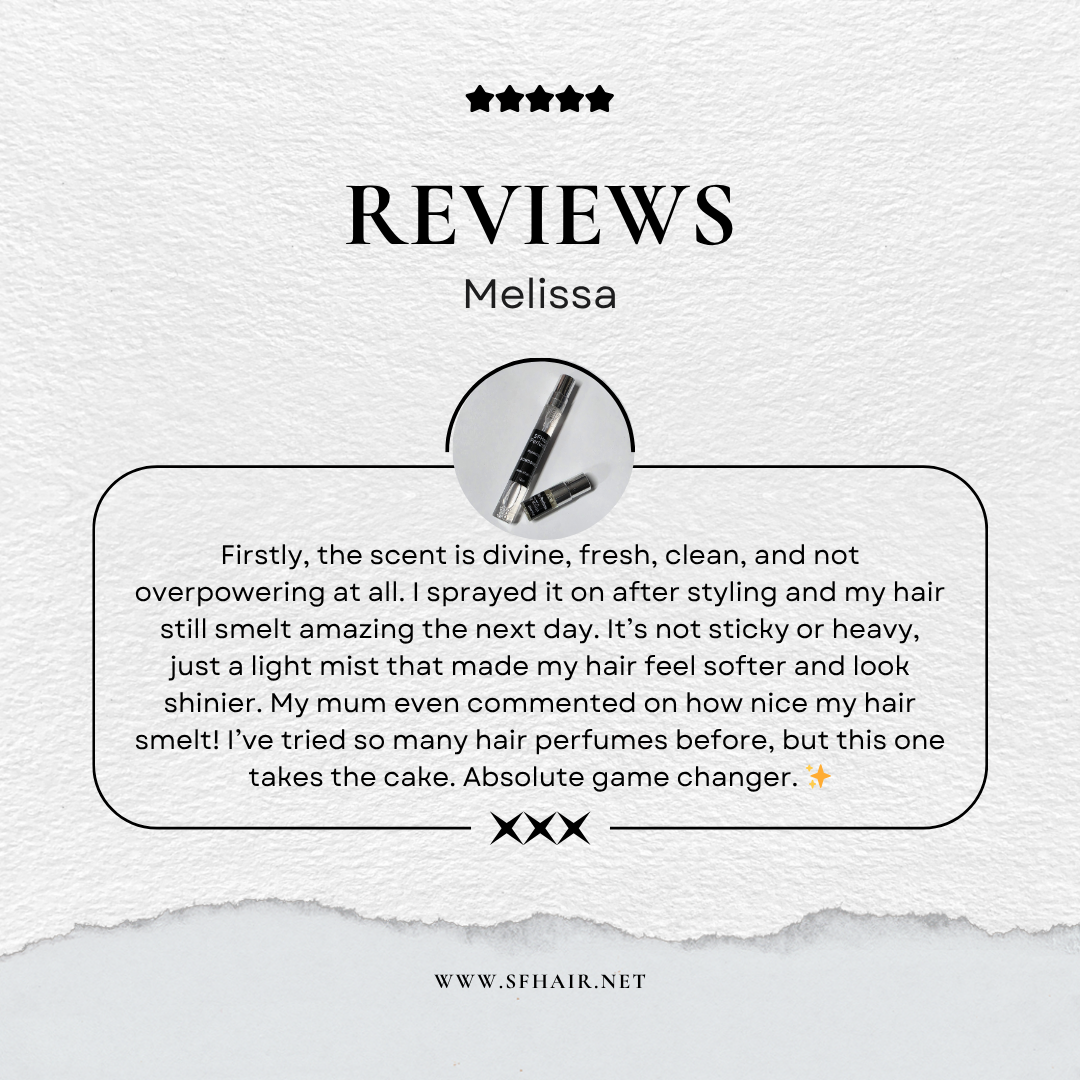 SFHair Perfume Mist 2ml (Designer Inspired Scents)