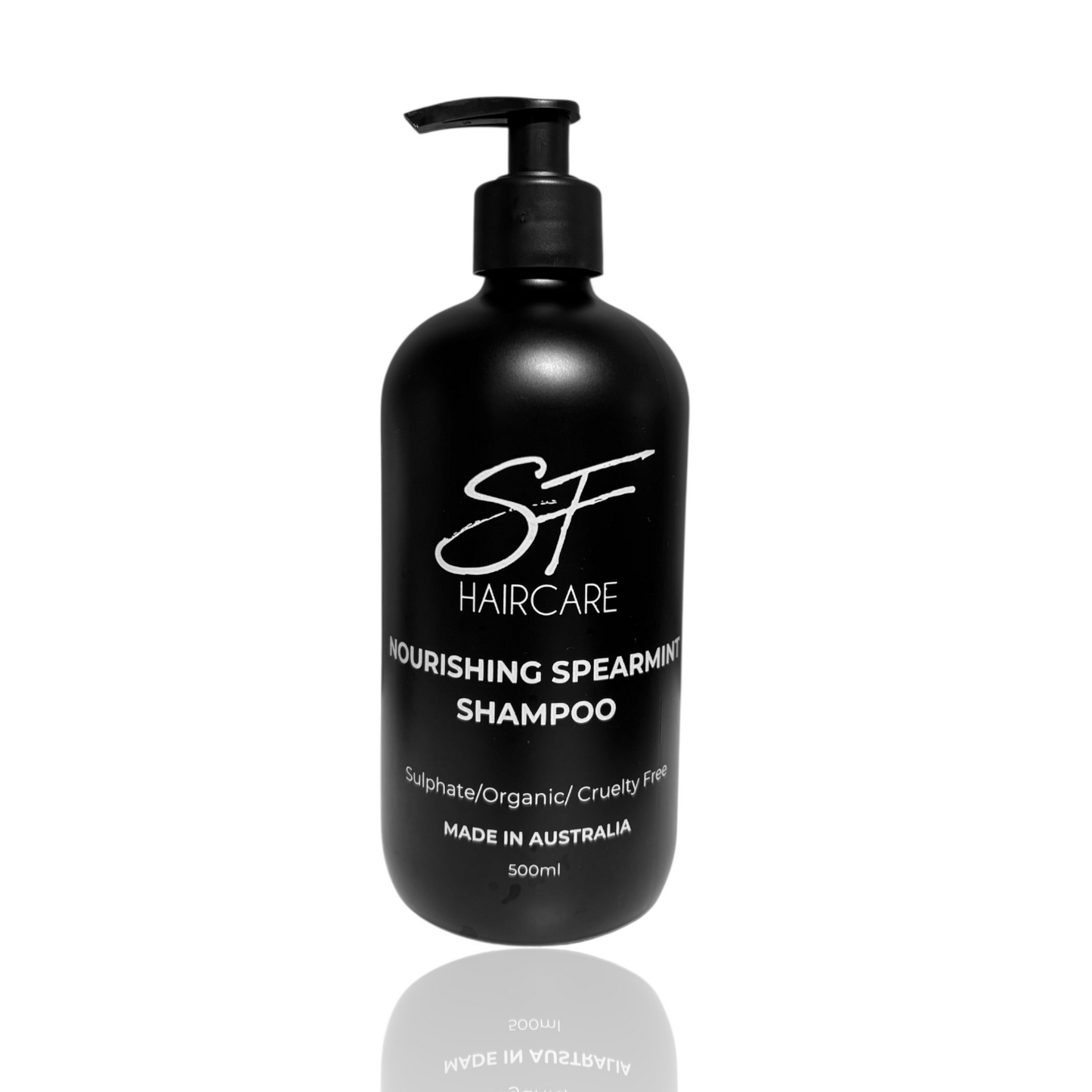 Shampoo Glass Bottle 500ml (Empty)