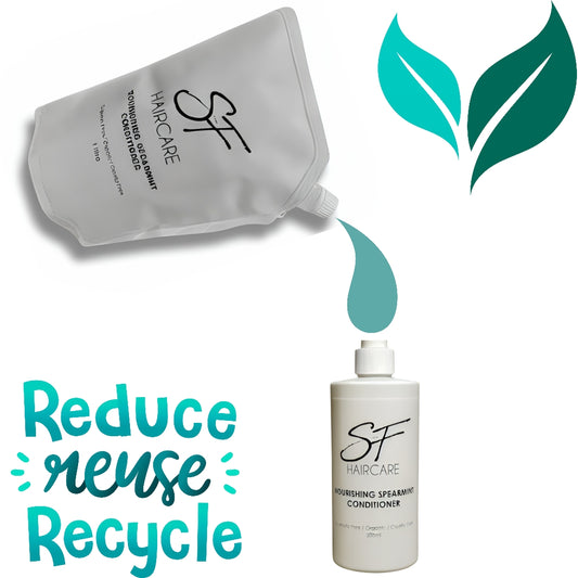 Sustainable Bathroom Product Swaps & Refill Solutions with SFHaircare