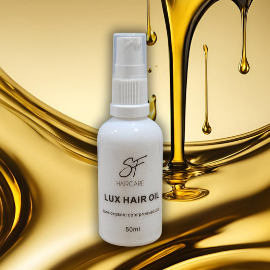 Most Popular Lux Hair Oil now includes two incredible powerhouse oils: Squalene & Jojoba Oil! 🌿✨