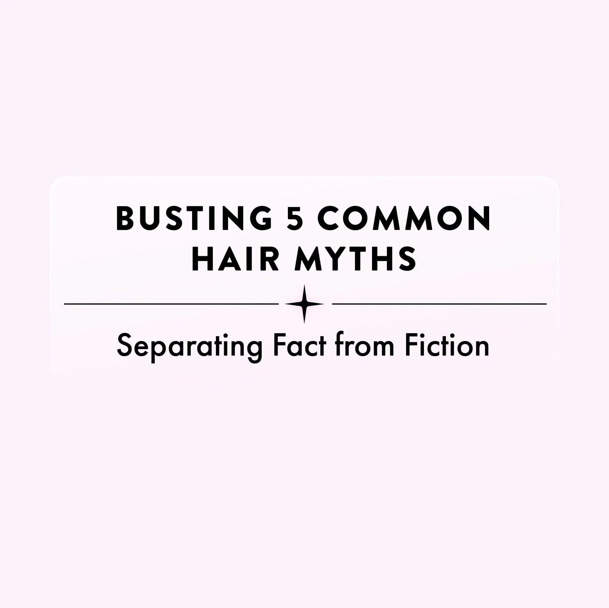 5 Hair Care Myths Debunked: What You Really Need for Healthy Hair - SFHaircare