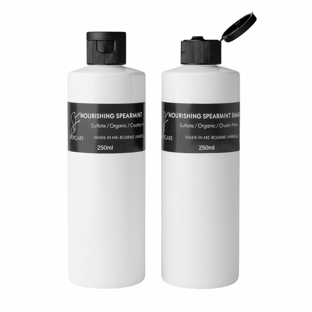 2 Empty 250ml Plastic Product Bottles - SFHaircare
