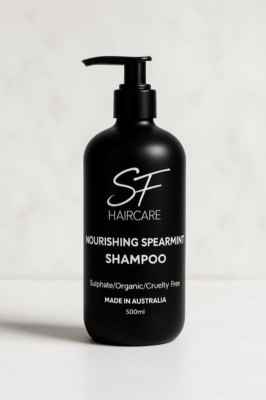 Signature Glass Bottle – Shampoo 500ml (Empty)