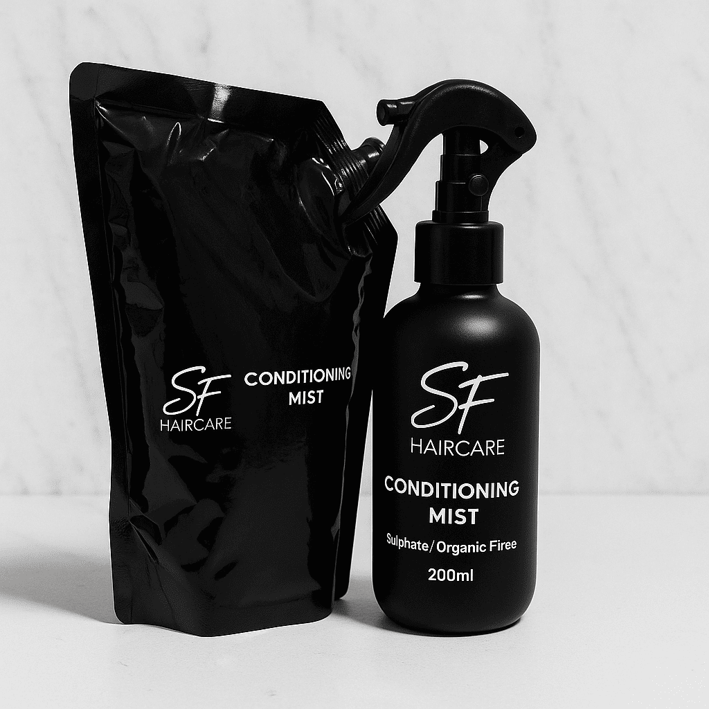 Conditioning Mist 250ml Empty Bottle + Refill Pouch