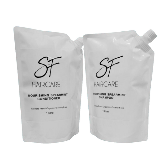 Nourishing Shampoo & Conditioner Duo (1 litre Pouch)