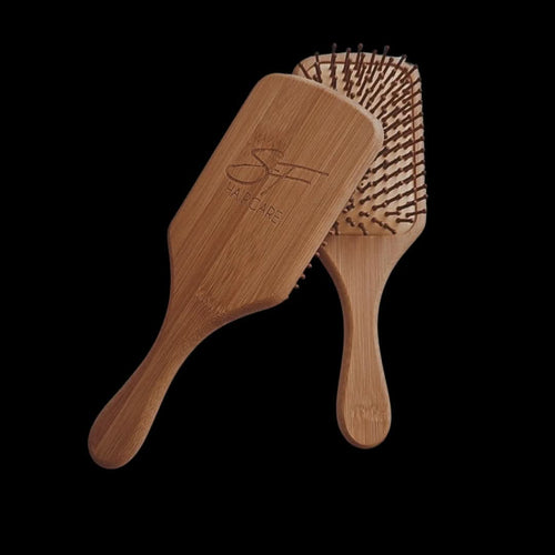 Bamboo Wooden Hair Brush - SFHaircare