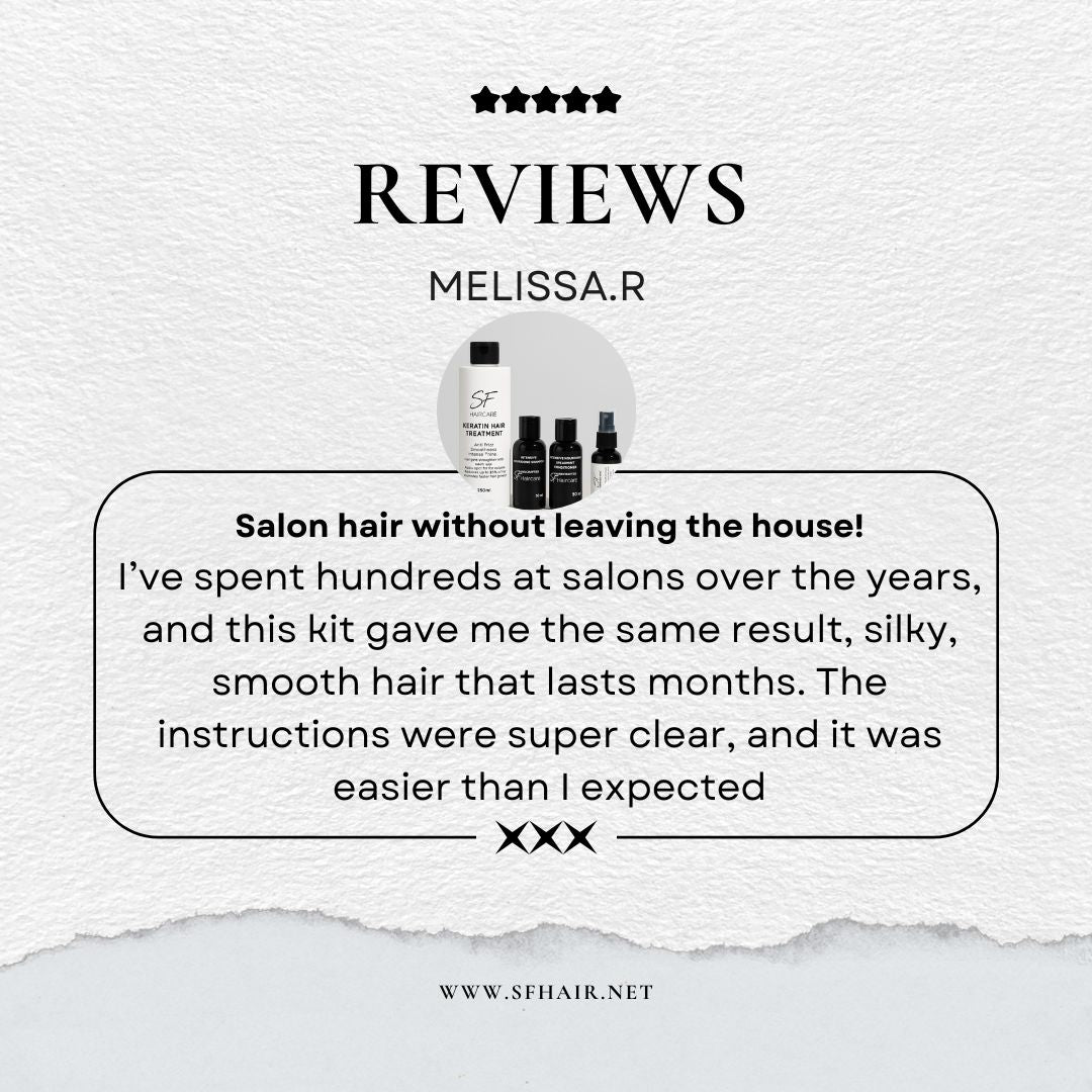 DIY Original Keratin Hair Treatments (home kits) - SFHaircare