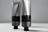 Close-up of SFHaircare Curl Cream texture – defines curls and adds shine