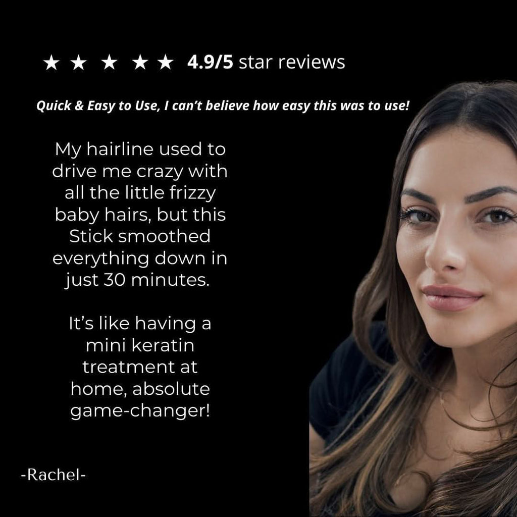 Keratin touch-up stick kit for all hair types and textures