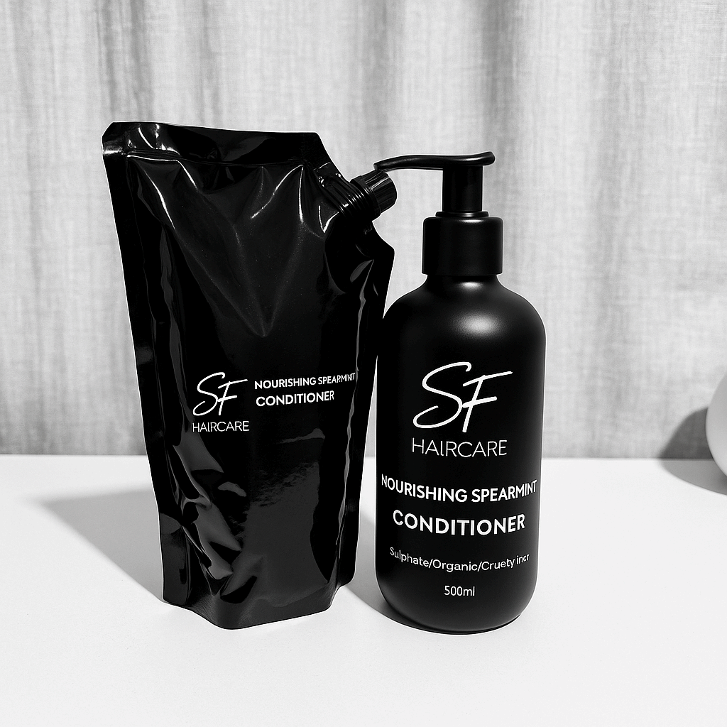 Conditioner 500ml Glass Bottle (Empty)