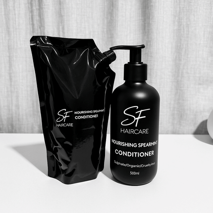 Conditioner 500ml Glass Bottle (Empty)