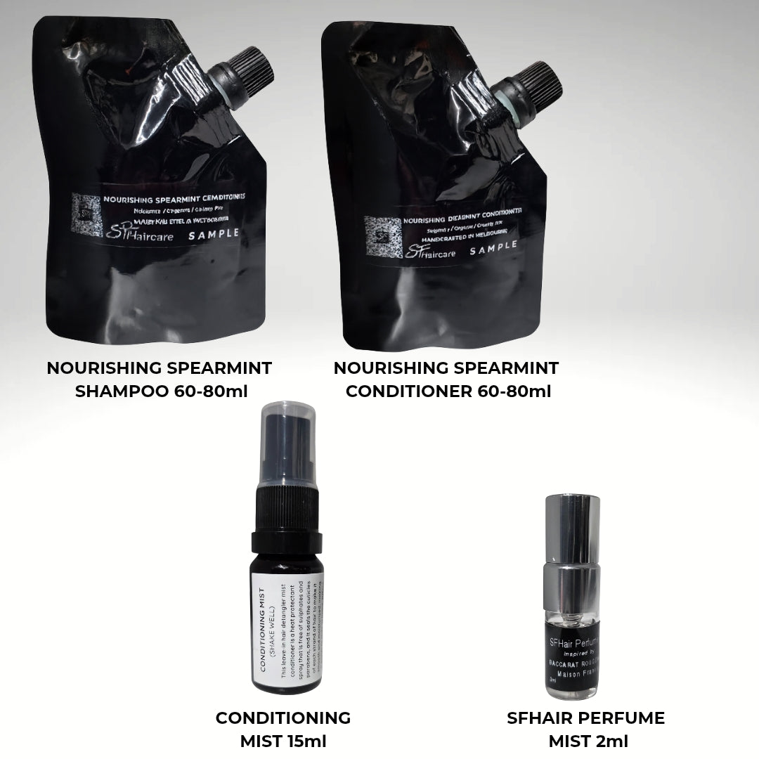 SFHaircare Discovery Trio Mini Set + Bonus SFHair Perfume Mist