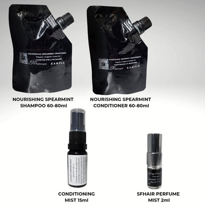 SFHaircare Discovery Trio Mini Set + Bonus SFHair Perfume Mist