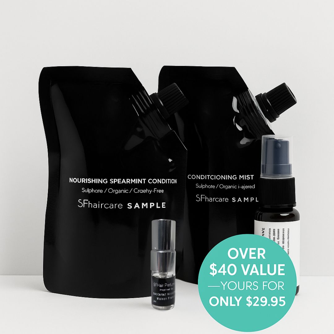 SFHaircare Discovery Trio Mini Set + Bonus SFHair Perfume Mist