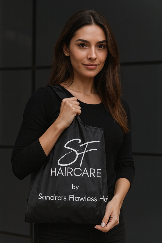 SFHaircare Everyday Fold Up Reusable Tote Bag
