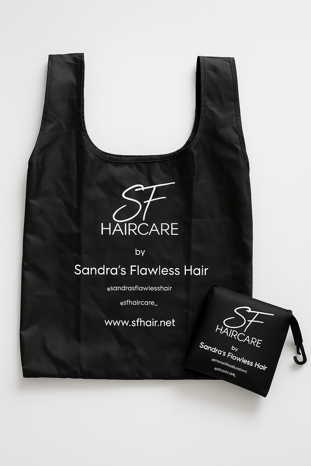 SFHaircare Everyday Fold Up Reusable Tote Bag - SFHaircare
