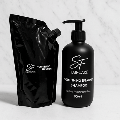 Shampoo Glass Bottle 500ml (Empty) - SFHaircare